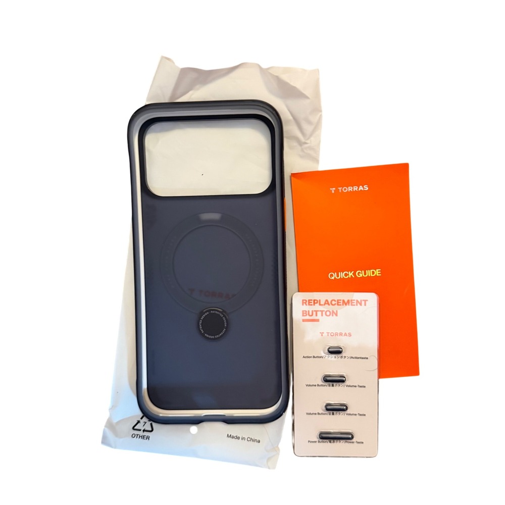 NWT TORRAS Ostand Q3 Air iPhone 17 Pro Max Case MagSafe Stand Blue - Picture 11 of 11